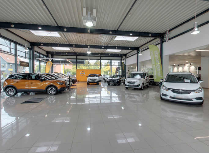 dealer showroom